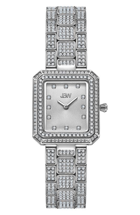 Arc Diamond Bracelet Watch, 23mm