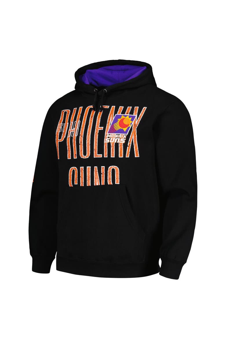 Men's Mitchell & Ness Black Phoenix Suns Hardwood Classics OG 2.0 Pullover Hoodie, Alternate, color, Black