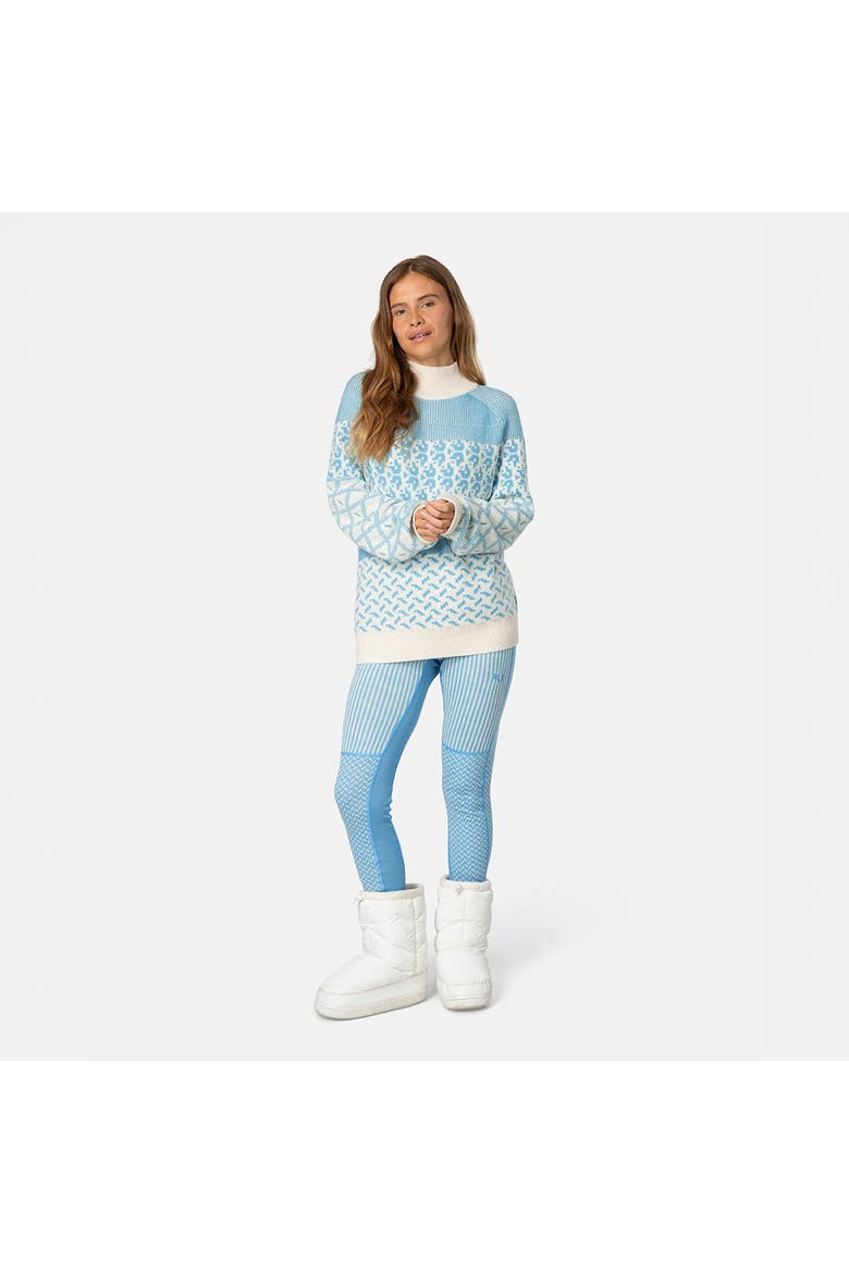 Women's Smekker Knit Sweater, Alternate, color, Ocean