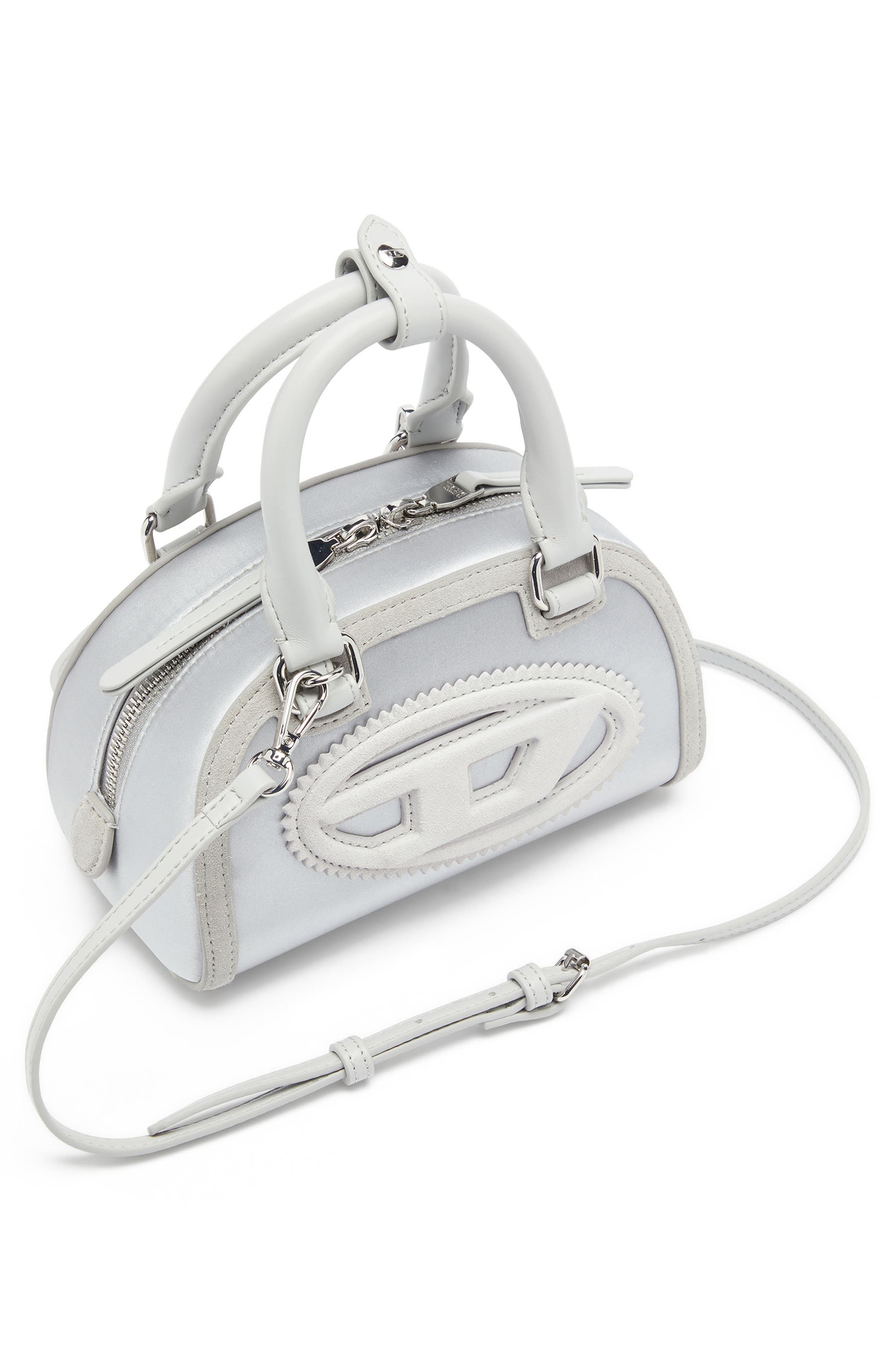 DIESEL<sup>®</sup> Mini 1DR Dome Bowling Bag, Alternate, color, Grey