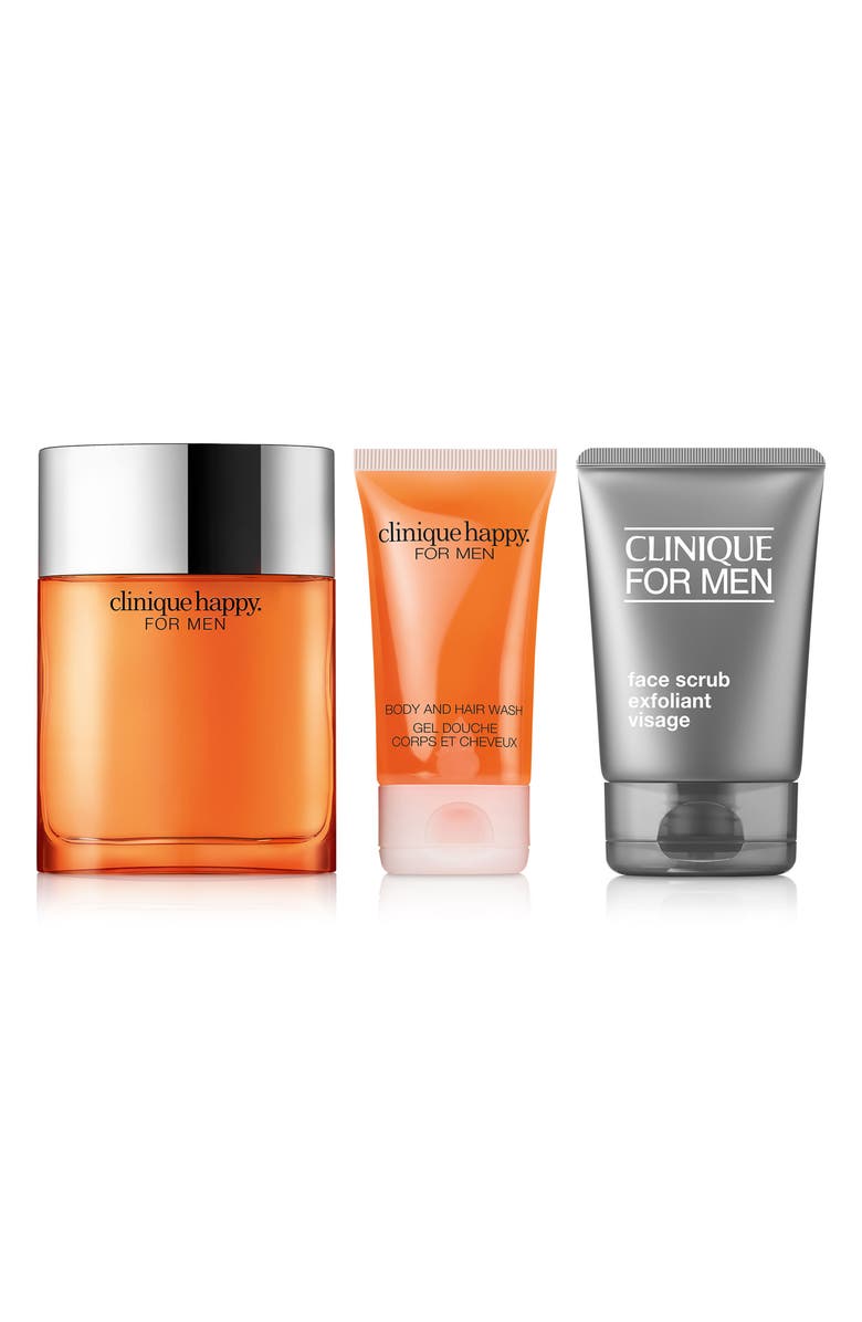 Clinique Happy for Him Men's Fragrance Set (Limited Edition) USD $117 Value, Main, color,