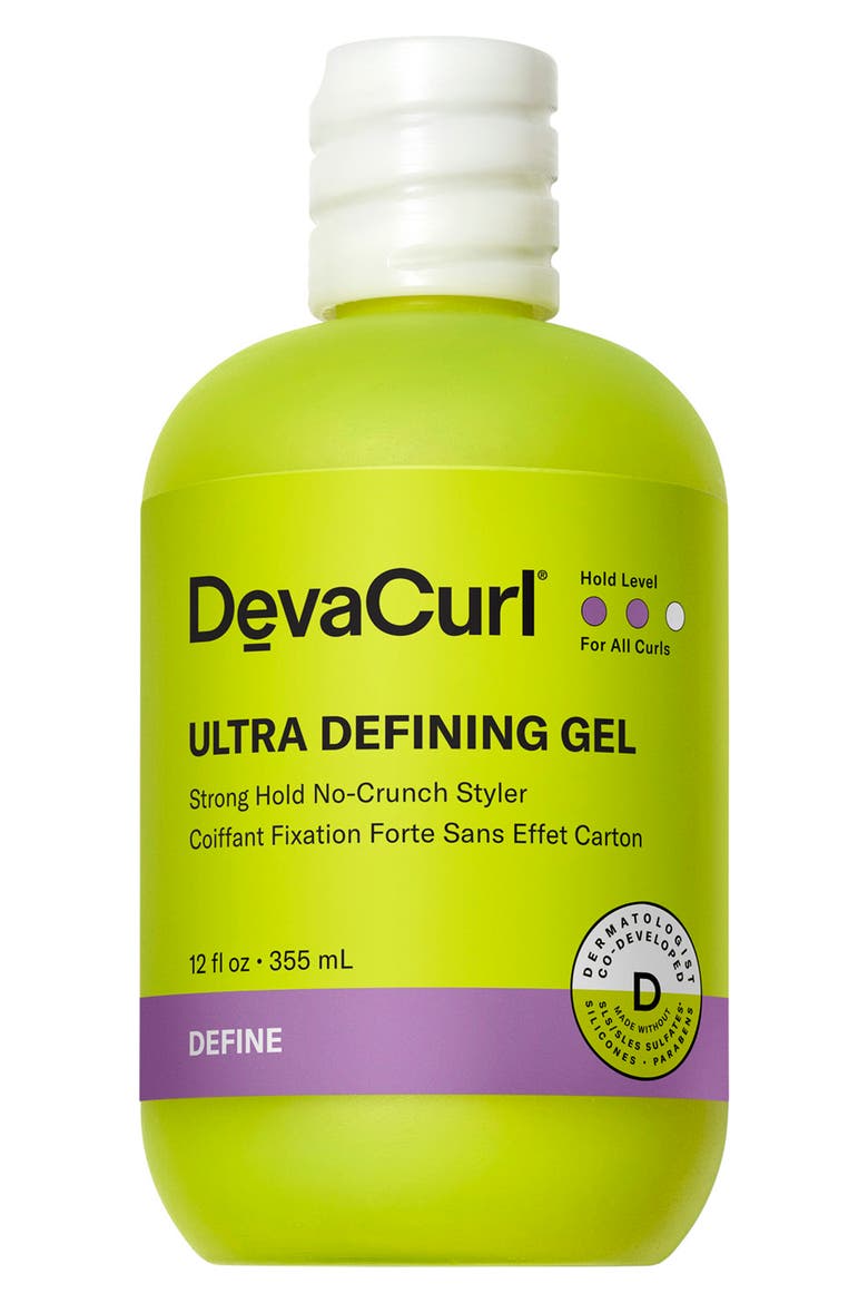 Ultra Defining Gel Strong Hold No-Crunch Styler, Main, color, NO COLOR