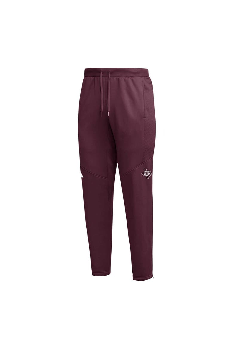 Men's adidas  Maroon Texas A&M Aggies 2023 Travel AEROREADY Tapered Pants, Alternate, color, Maroon