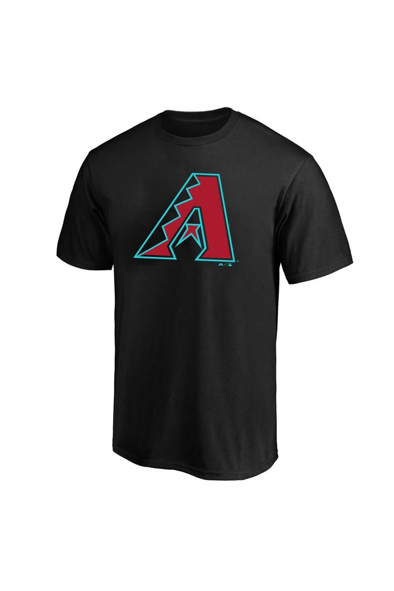 Men's Profile Black Arizona Diamondbacks Big & Tall Primary Logo T-Shirt, Alternate, color, Black
