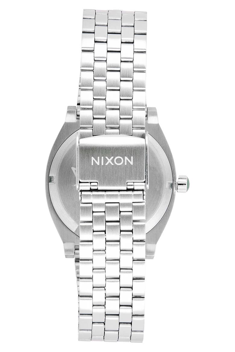 'The Time Teller' Bracelet Watch, 37mm, Alternate, color, GREEN SUNRAY