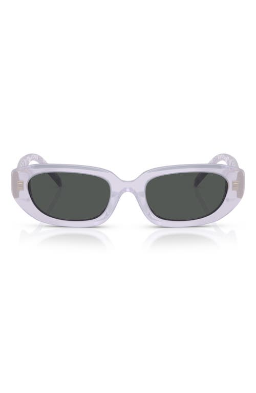 Tory Burch 52mm Irregular Sunglasses