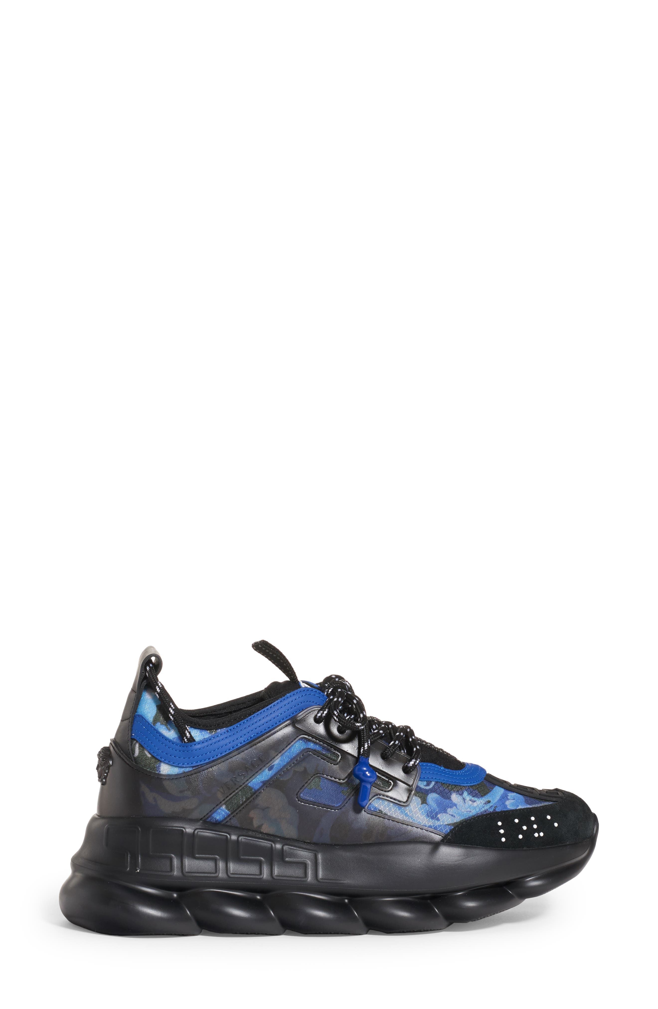 Versace Chain Reaction Baroccoflage Print Sneaker, Alternate, color, 