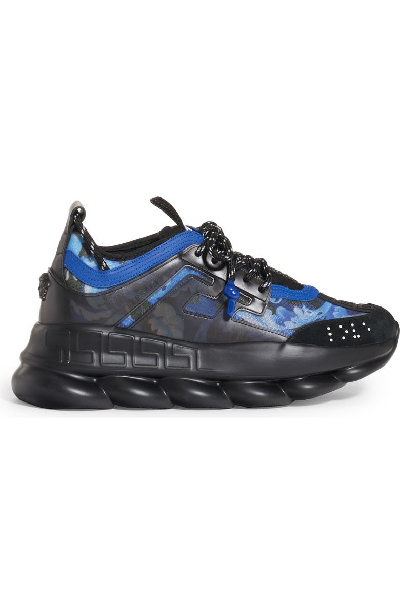 Versace Chain Reaction Baroccoflage Print Sneaker, Alternate, color,