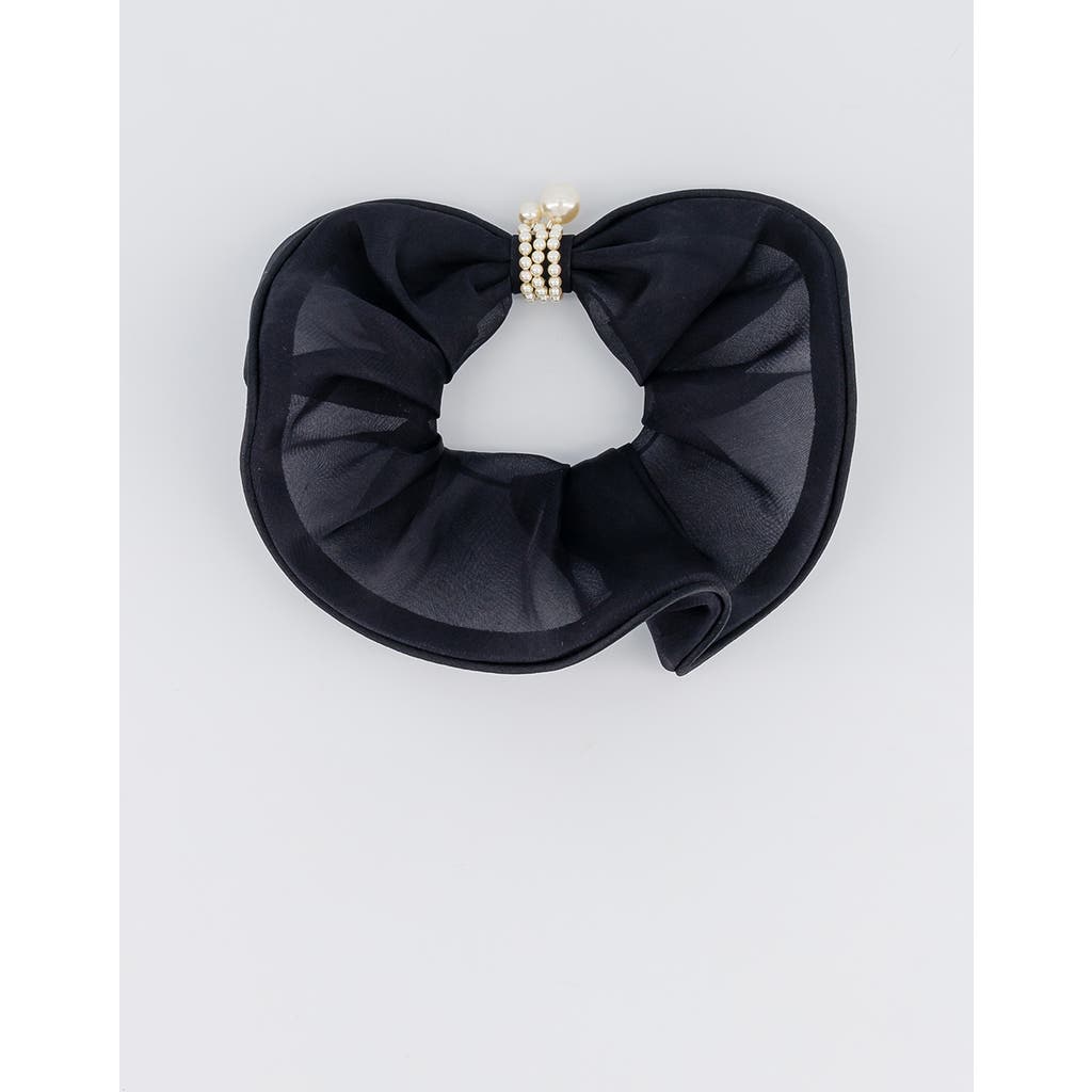 Shop Alexandre De Paris Organza Silk Scrunchie