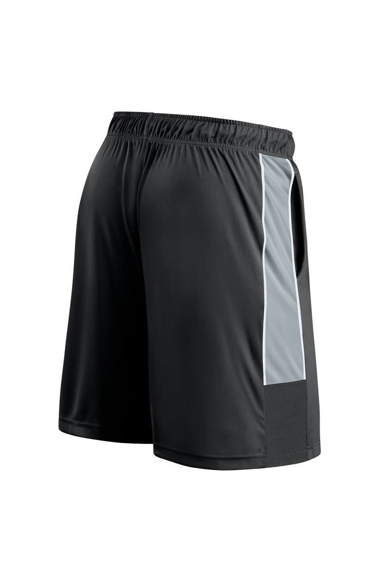 FANATICS Men's Fanatics Branded  Black Las Vegas Raiders Win The Match Shorts, Alternate, color, 