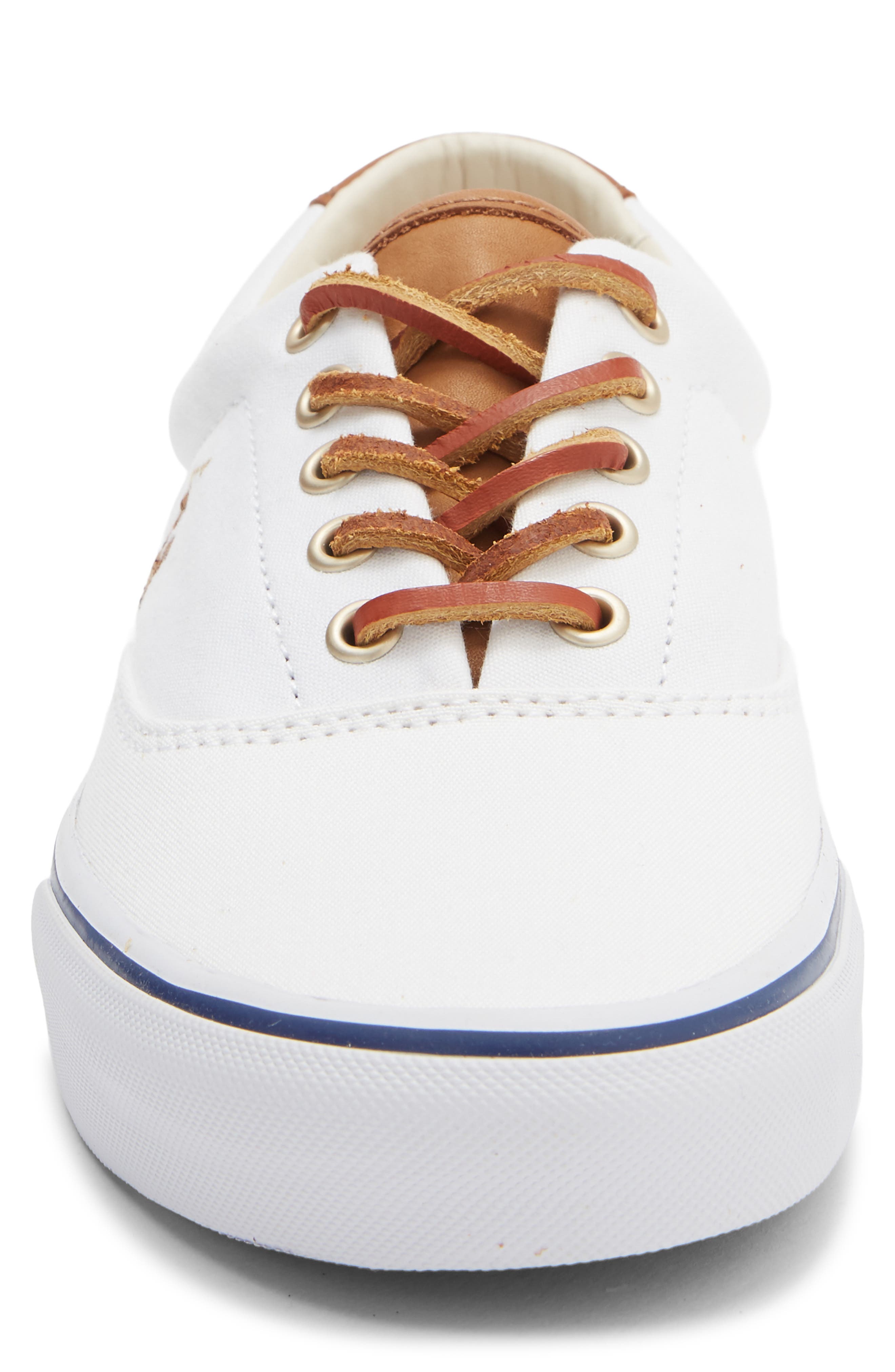 Ralph Lauren Keaton Pony Sneaker, Alternate, color, White Multi