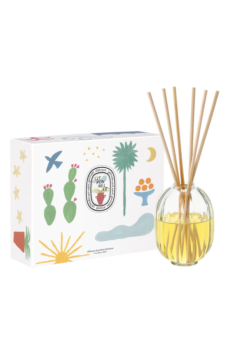 Diptyque Citronelle (Lemongrass) Reed Diffuser, Alternate, color,