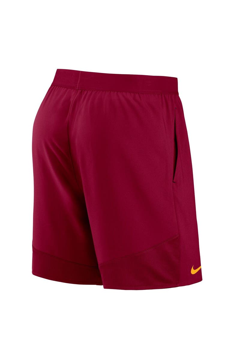 Nike Men's Nike Burgundy Washington Commanders Stretch Woven Shorts, Alternate, color, 