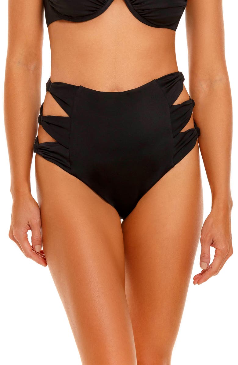Agua Bendita Aliz Tout Cutout Bikini Bottoms, Main, color,
