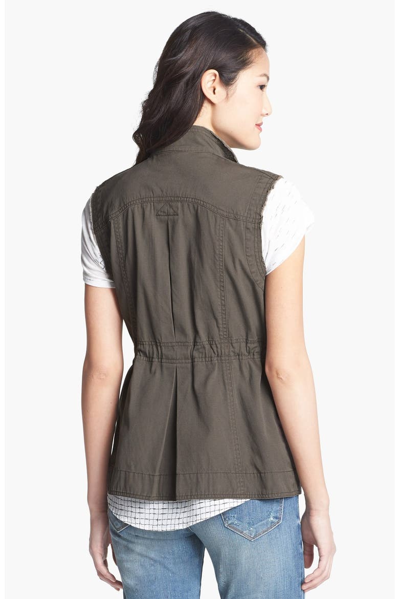 Military Vest, Alternate, color, SPRUCE GREEN