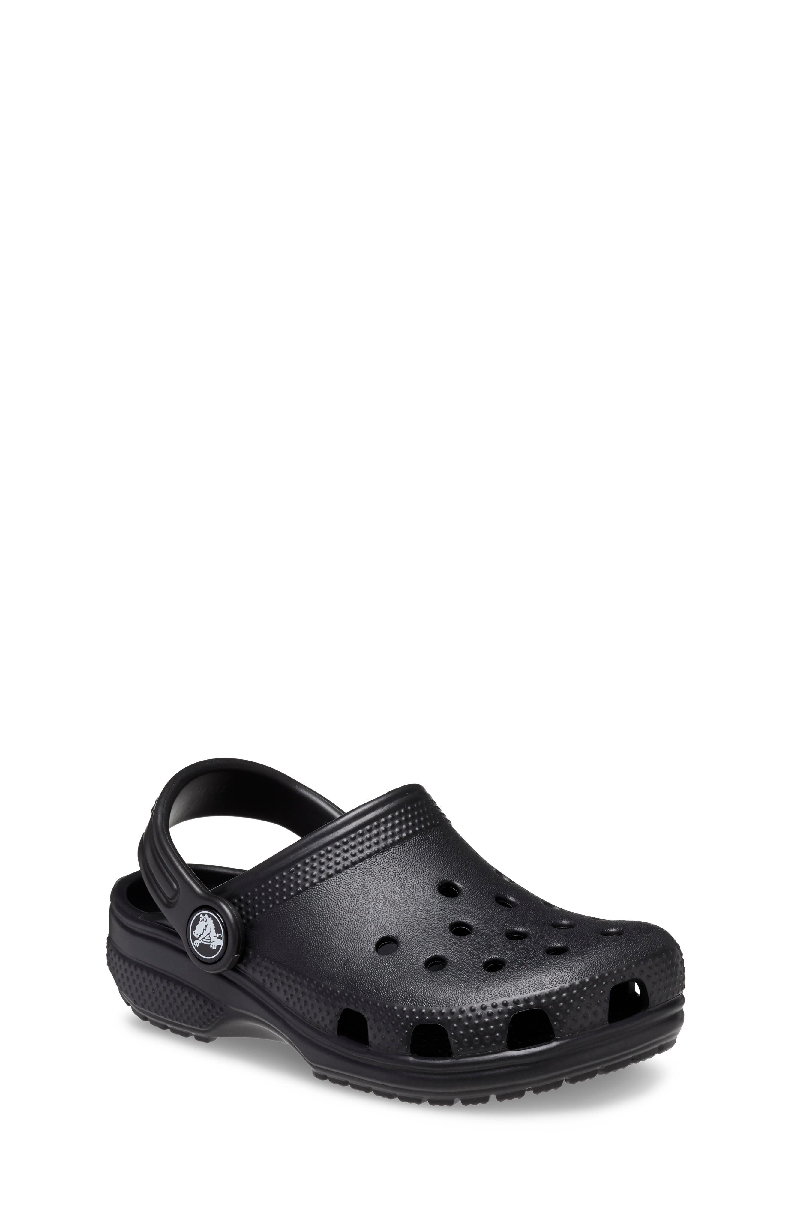 CROCS Kids' Classic Clog, Main, color, Black