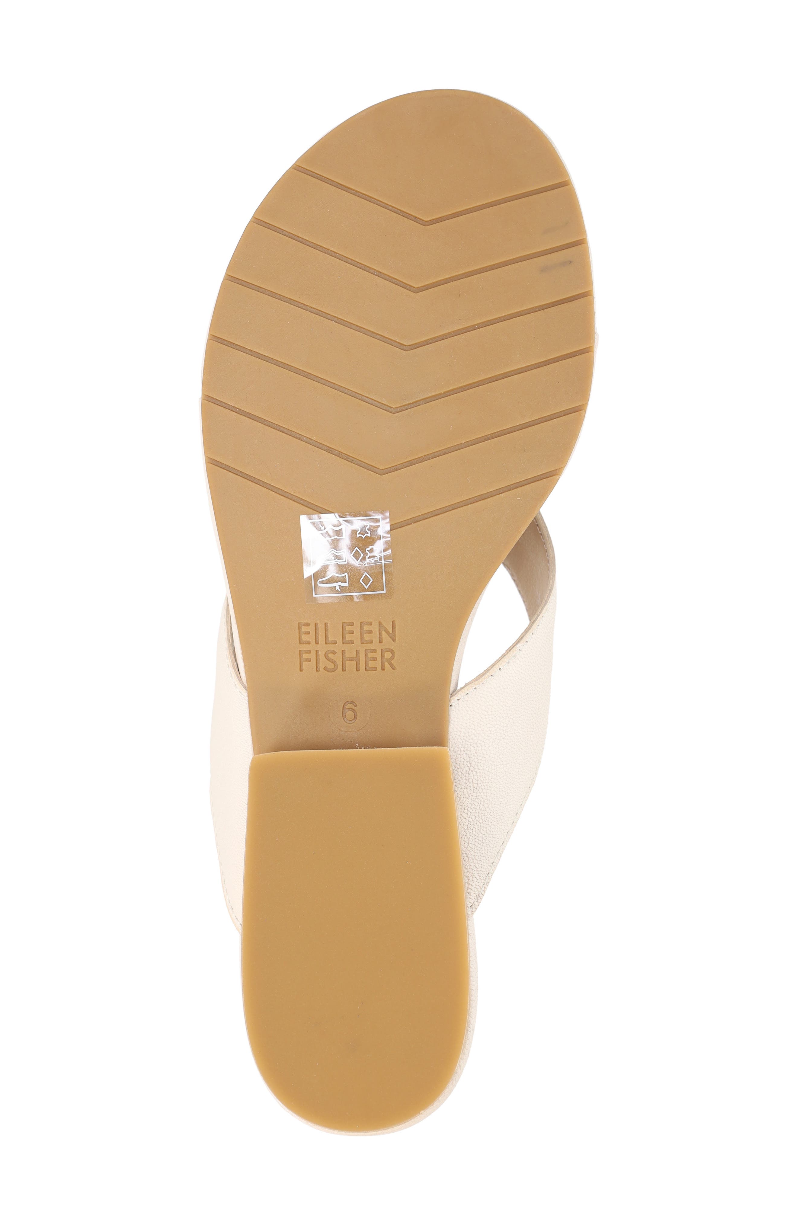 Eileen Fisher Erika Sandal, Alternate, color, Almond