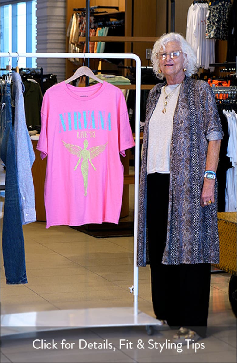 Nirvana '93 Cotton Graphic T-Shirt, sales video thumbnail