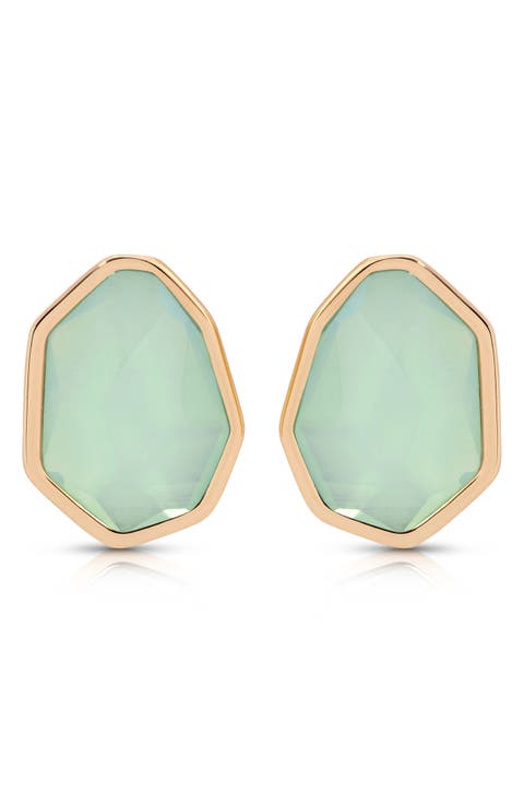 Seastone Stud Earrings