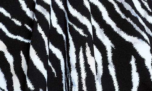 Shop Miraclesuit ® Tiger Sombre Marina Tankini Top In Black/white