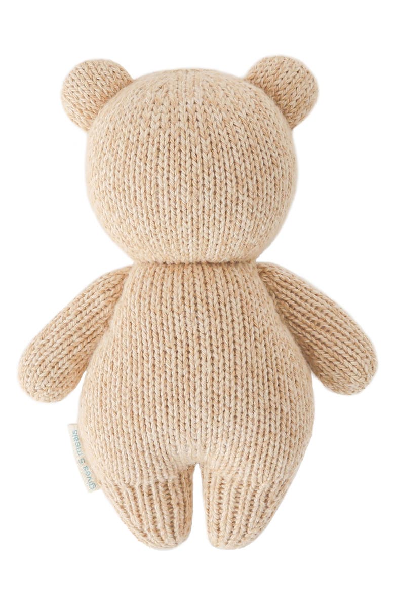 cuddle+kind Baby Honey Bear Stuffed Animal, Alternate, color, Brown