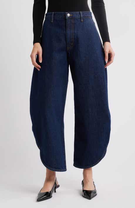 FRAME The Boomerang Barrel Leg Jeans