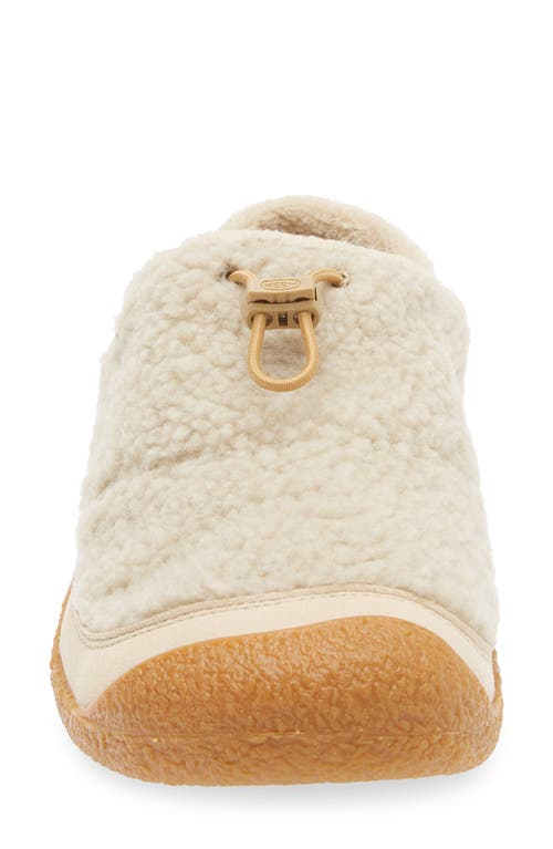 Keen Howser Iii Hybrid Faux Shearling Slipper In Black