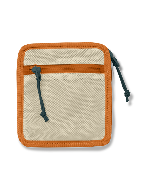 Baboon To The Moon Zip Wallet In Brown