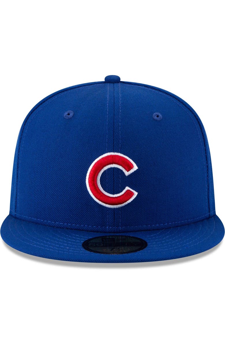 New Era Men's New Era Royal Chicago Cubs 2016 World Series Wool 59FIFTY Fitted Hat, Alternate, color, 