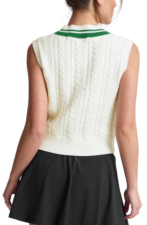 BEYOND YOGA BEYOND YOGA CABLE TIPPED SWEATER VEST