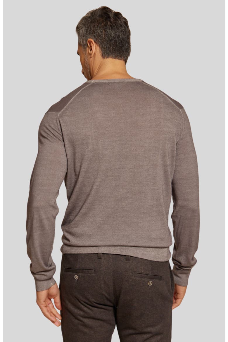 The Banks Long  Sleeve Sweater, Alternate, color, Fawn