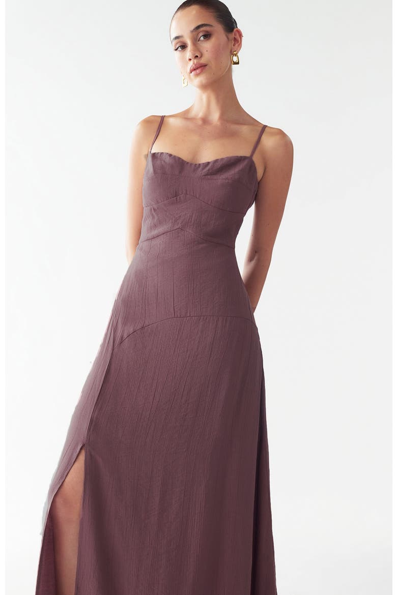 Tia Dress, Alternate, color, Dusty Plum