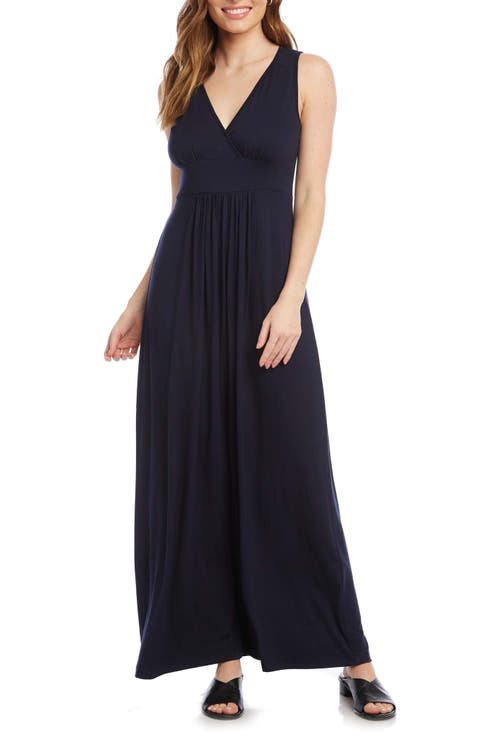 Jersey Knit Maxi Dress