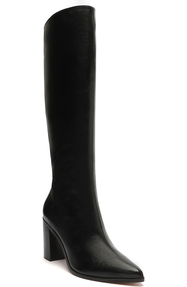 Schutz Mikki Up Block Heel Tall Boot, Main, color,