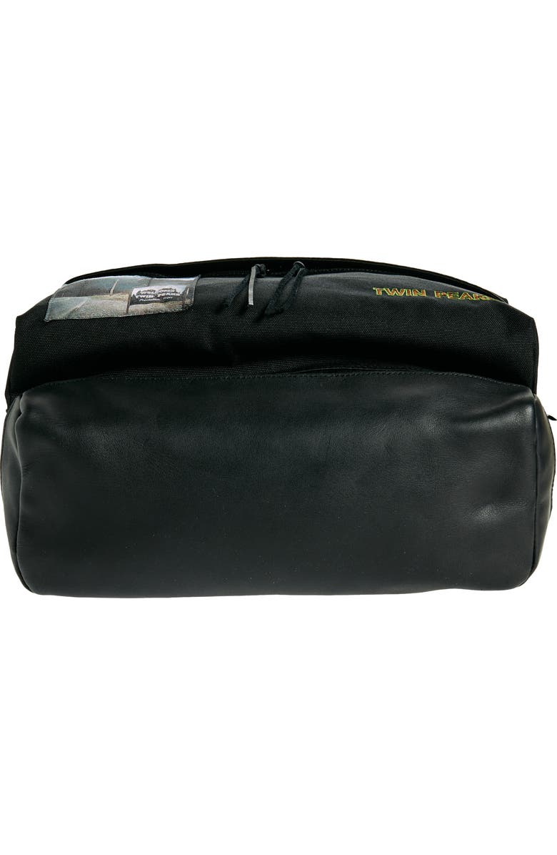 Undercover 'Twin Peaks' Nylon & Leather Backpack, Alternate, color,