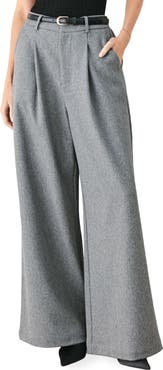 FREEMARKET Wide Leg Pants with Belt