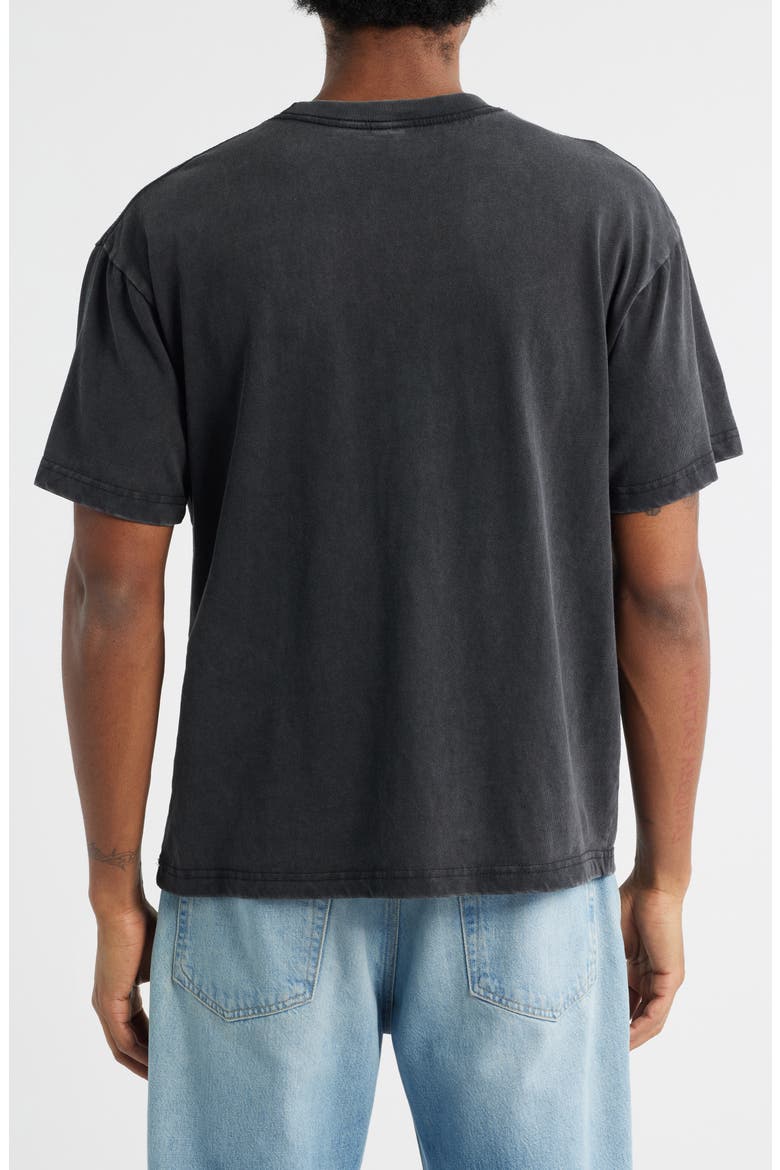 Dennis Rodman Autobiography Graphic T-Shirt, Alternate, color, WASHED BLACK
