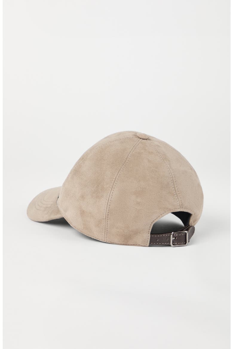 Suede baseball cap, Alternate, color, Light Grey