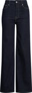 Good American Always Fits Slim Palazzo High Waist Wide Leg Jeans