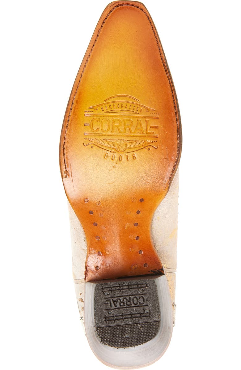 CORRAL Metallic Embroidered Western Boot, Alternate, color,