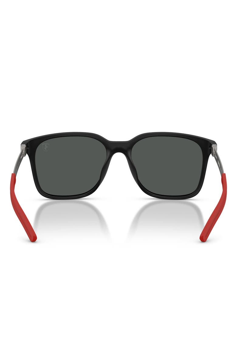 Scuderia Ferrari 57mm Square Sunglasses, Alternate, color, 