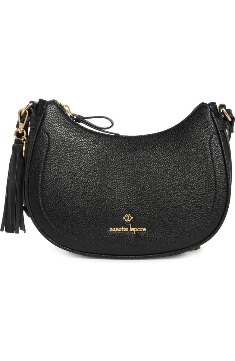 Nanette Lepore Crescent Shoulder Bag, Main, color,
