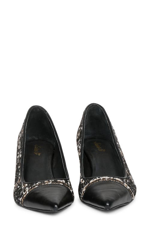 Saint G Bourbon Pointed Cap Toe Pump