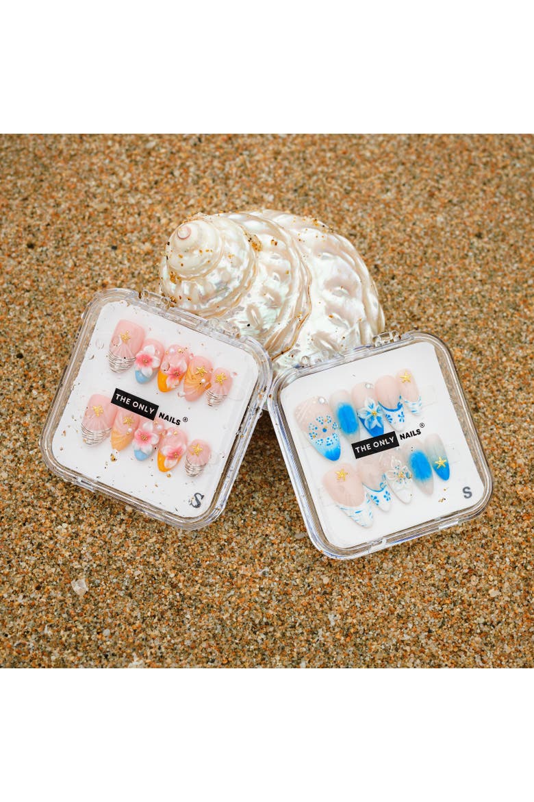 Hawaii Hana - Nail Set, Alternate, color, Blue