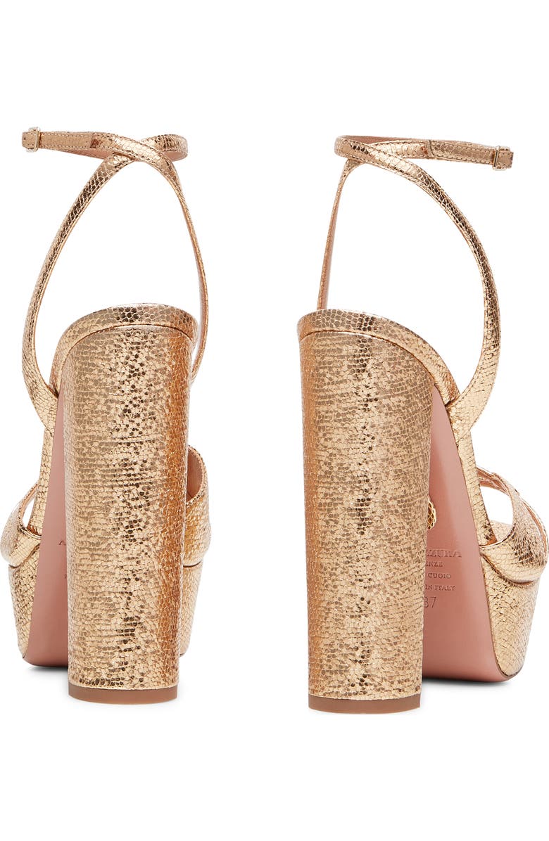 Aquazzura Sinner Platform Sandal, Alternate, color,