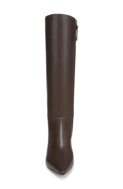 Franco Sarto Jennalyn Kitten Heel Boot In Brown