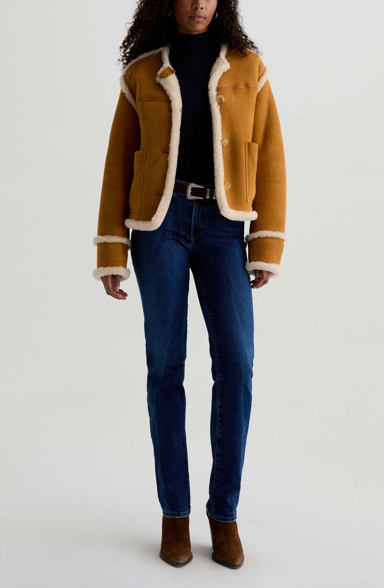 AG Sandra Low Rise Slim Straight Leg Jeans, Alternate, color, Focal Point