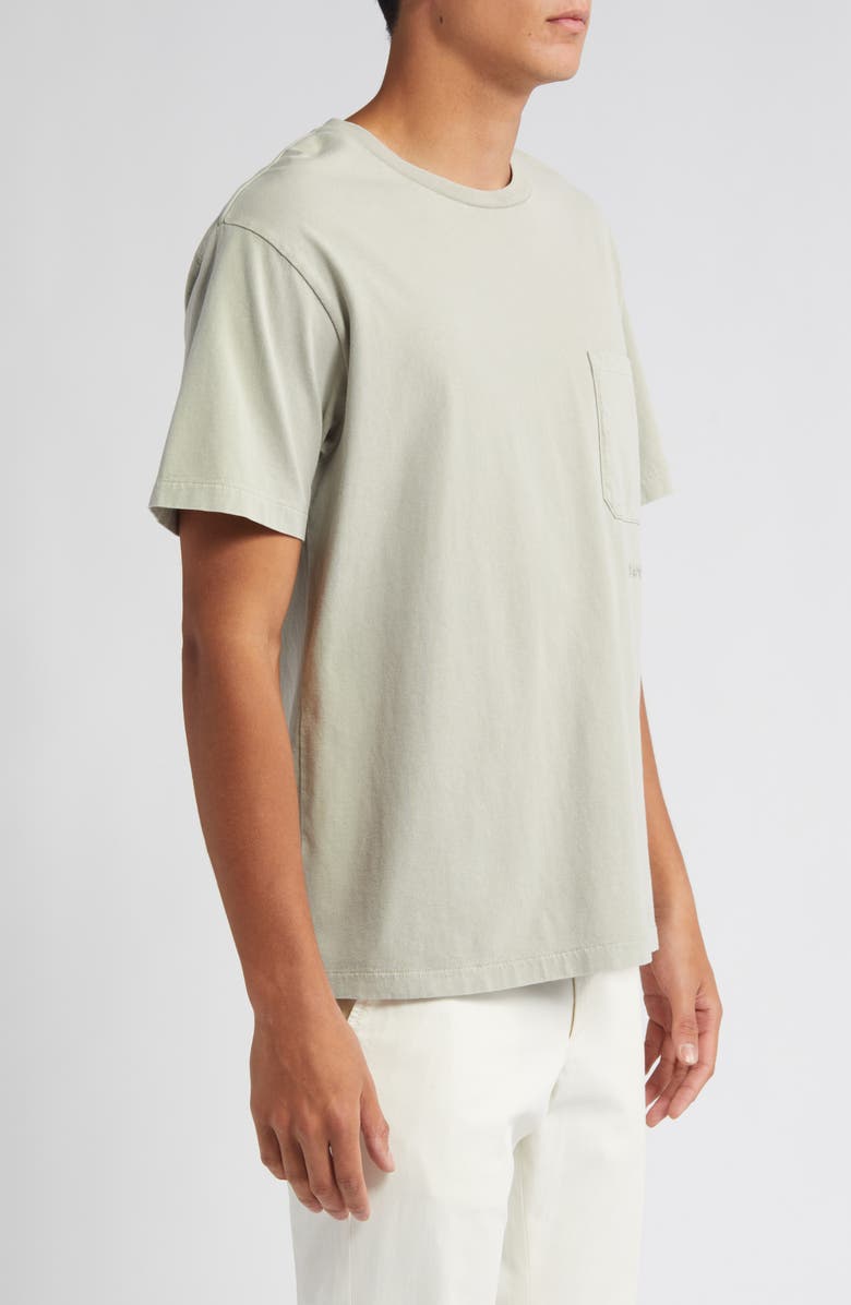 FRAME Vintage Wash Pocket T-Shirt, Alternate, color, Vintage Smoke Beige