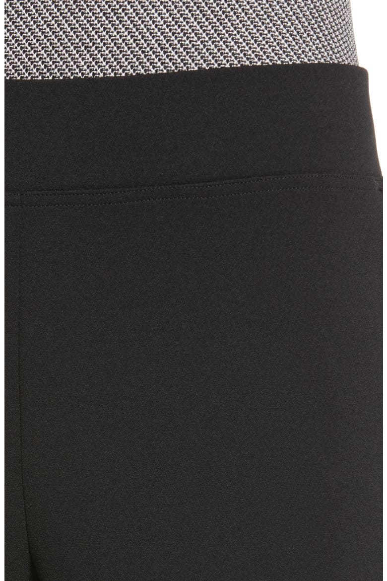 Heritage Fit Pull-On Crepe Pants, Alternate, color, BLACK