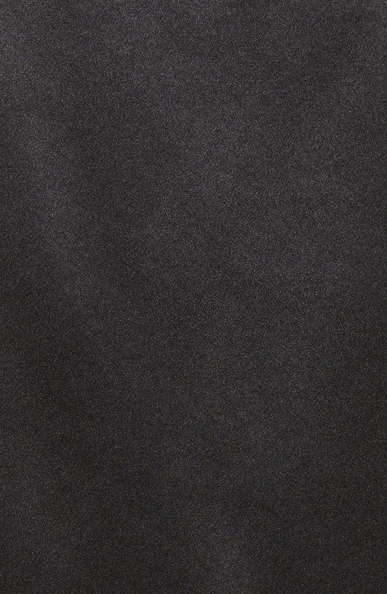 Lafayette 148 New York Perla Reversible Silk Blouse, Alternate, color, Black